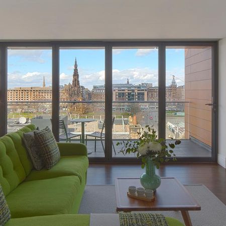 Апарт отель Cheval Old Town Chambers Эдинбург Экстерьер фото Living room with a view of Glasgow